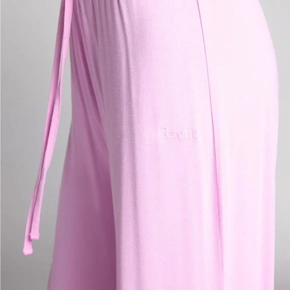 Cmfrt Women's Luna Lounge Pink PJ Set-size XS - Picture 2 of 8